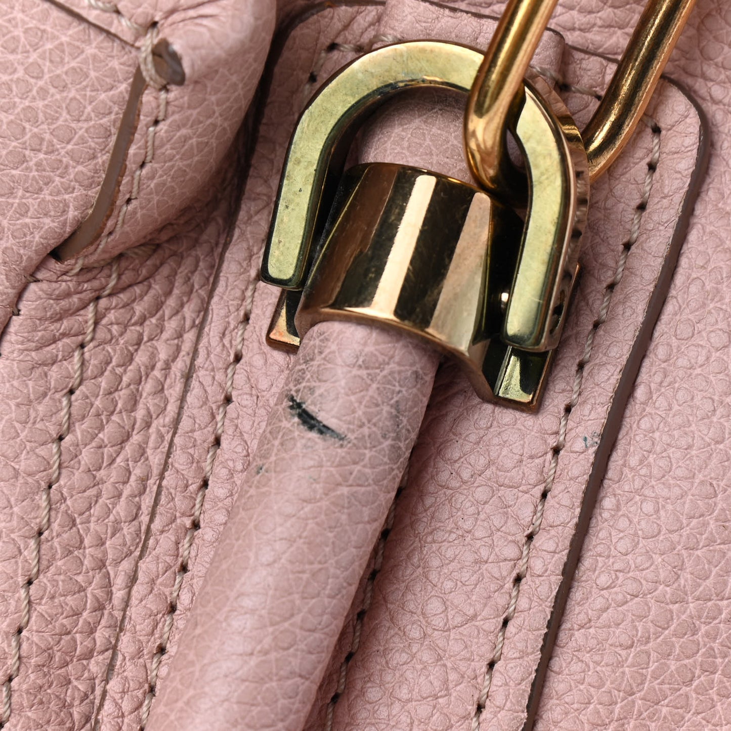 Calfskin Small Paraty Biscotti Beige