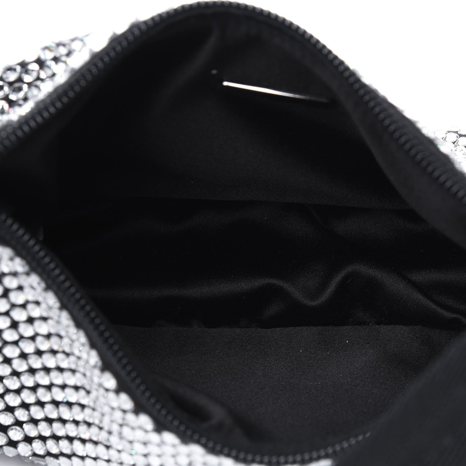 Prada Satin Crystal Mini Re-Edition 2000 Bag Cristal 5 of 10