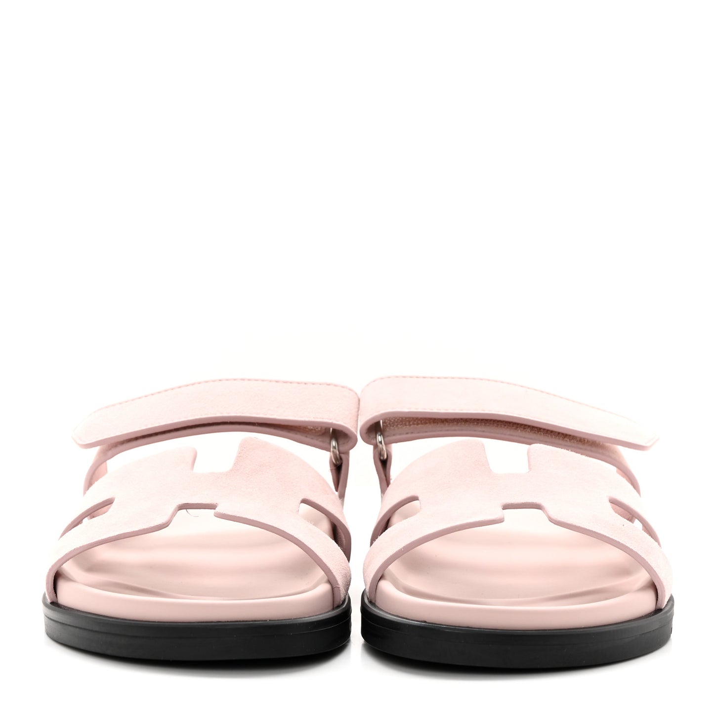 Suede Goatskin Womens Chypre Sandals 38 Rose Porcelaine