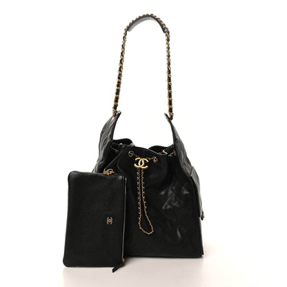 Chanel Caviar Quilted Medium Chanel 25 Handbag Black 3 of 11
