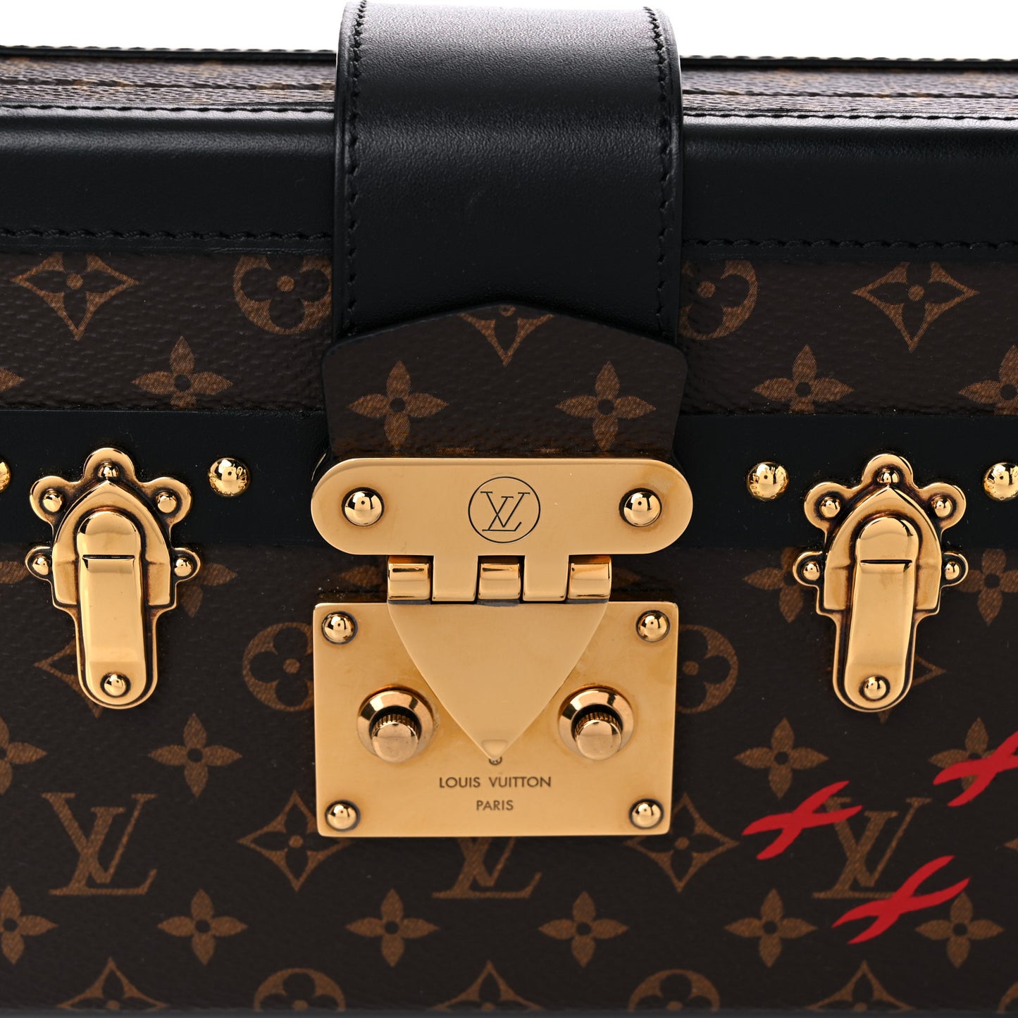 Monogram Petite Malle Black