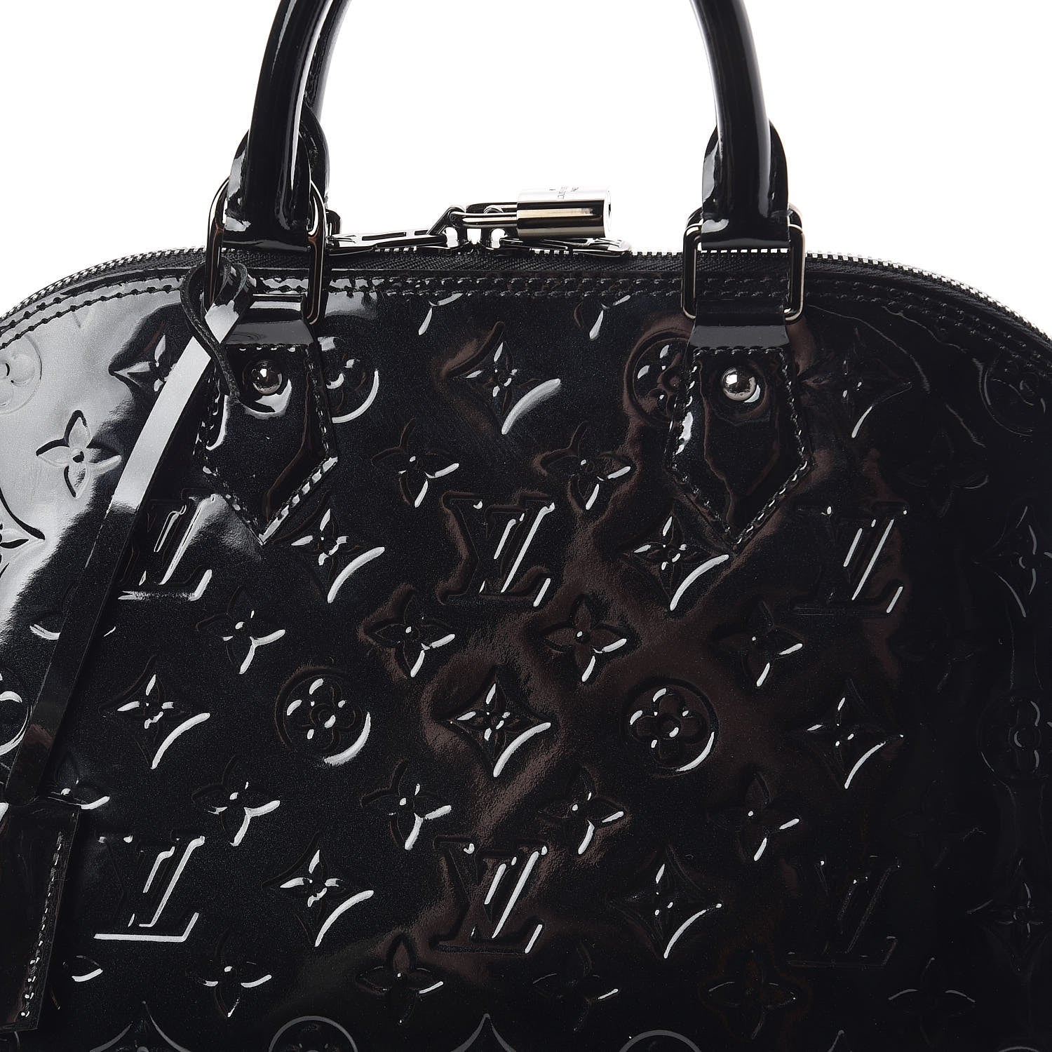 Louis Vuitton Vernis Alma PM Noir Magnetique 10 of 11