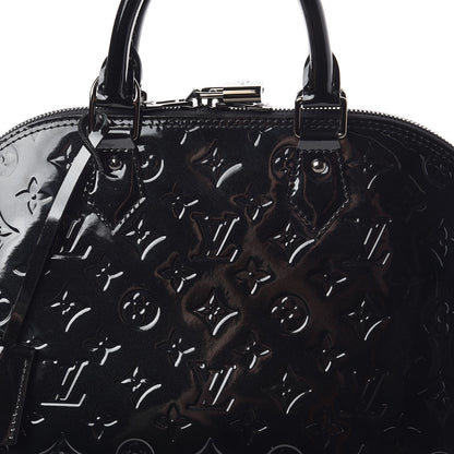 Louis Vuitton Vernis Alma PM Noir Magnetique 10 of 11