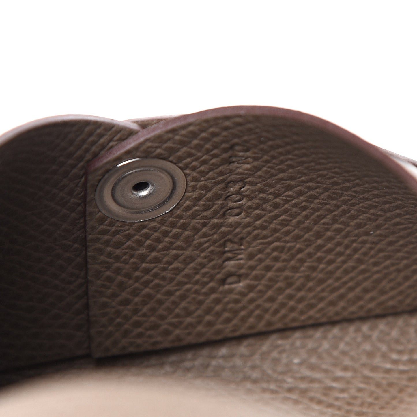 Epsom Calvi Card Case Etoupe