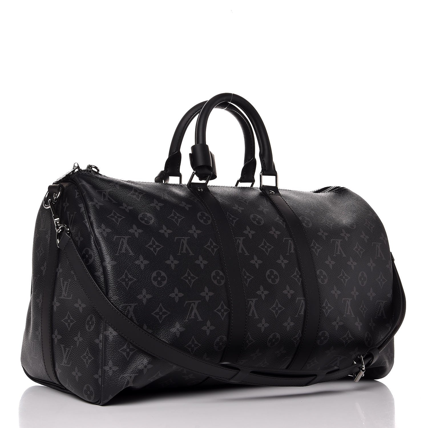 Louis Vuitton Monogram Eclipse Keepall Bandouliere 45 3 of 7
