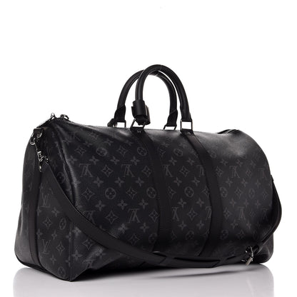 Louis Vuitton Monogram Eclipse Keepall Bandouliere 45 3 of 7