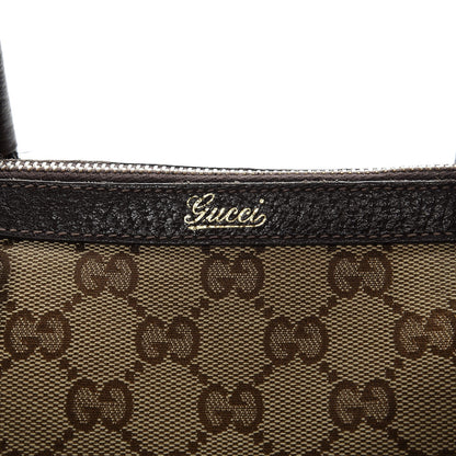 Gucci Monogram Small Abbey Boston Dark Brown 8 of 12