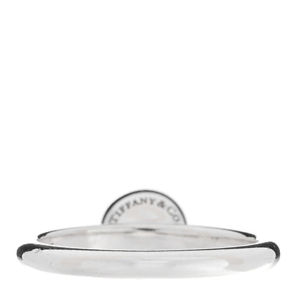 Tiffany Sterling Silver 8mm Hardwear Ball Ring 57 8 3 of 6