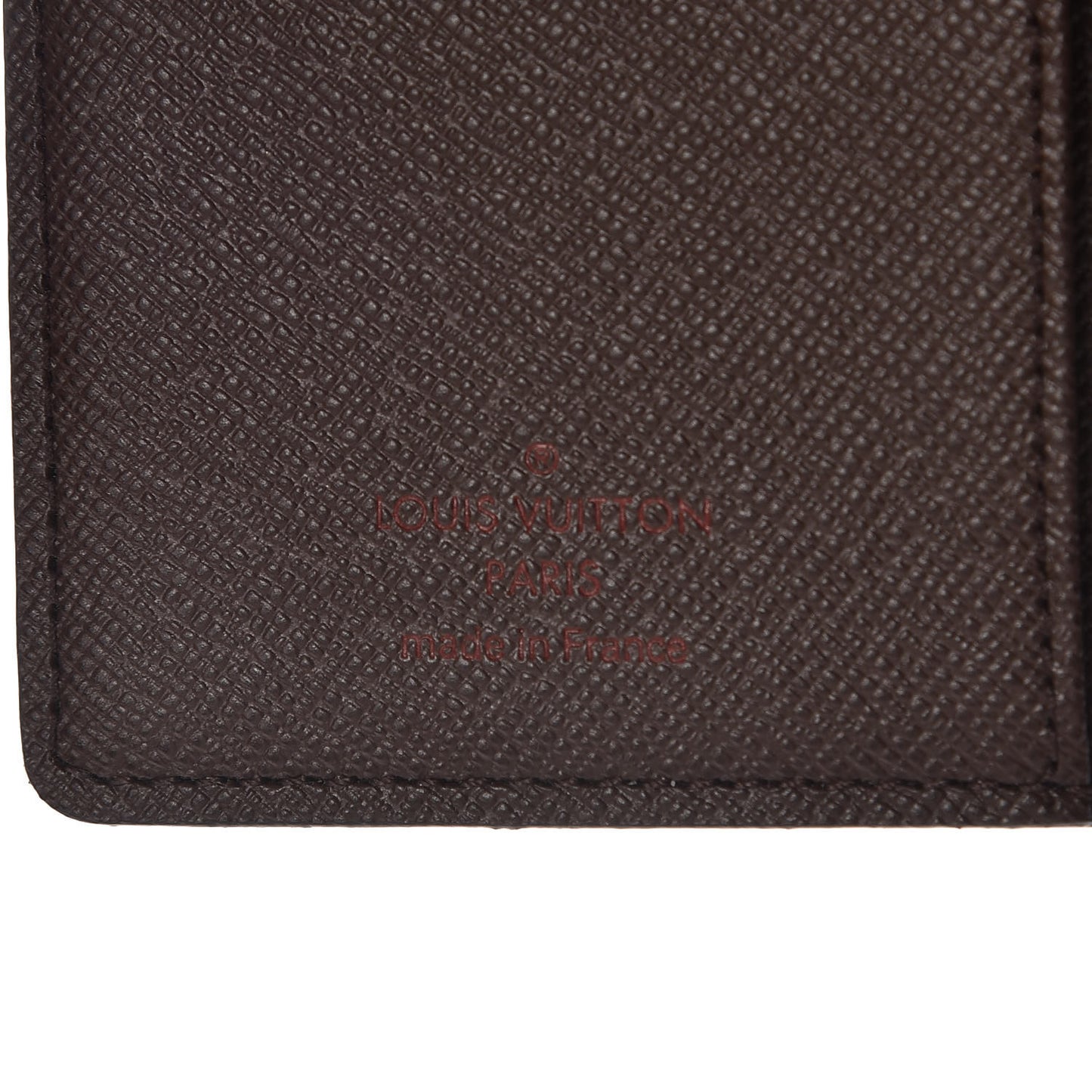 Damier Ebene Small Ring Agenda Cover