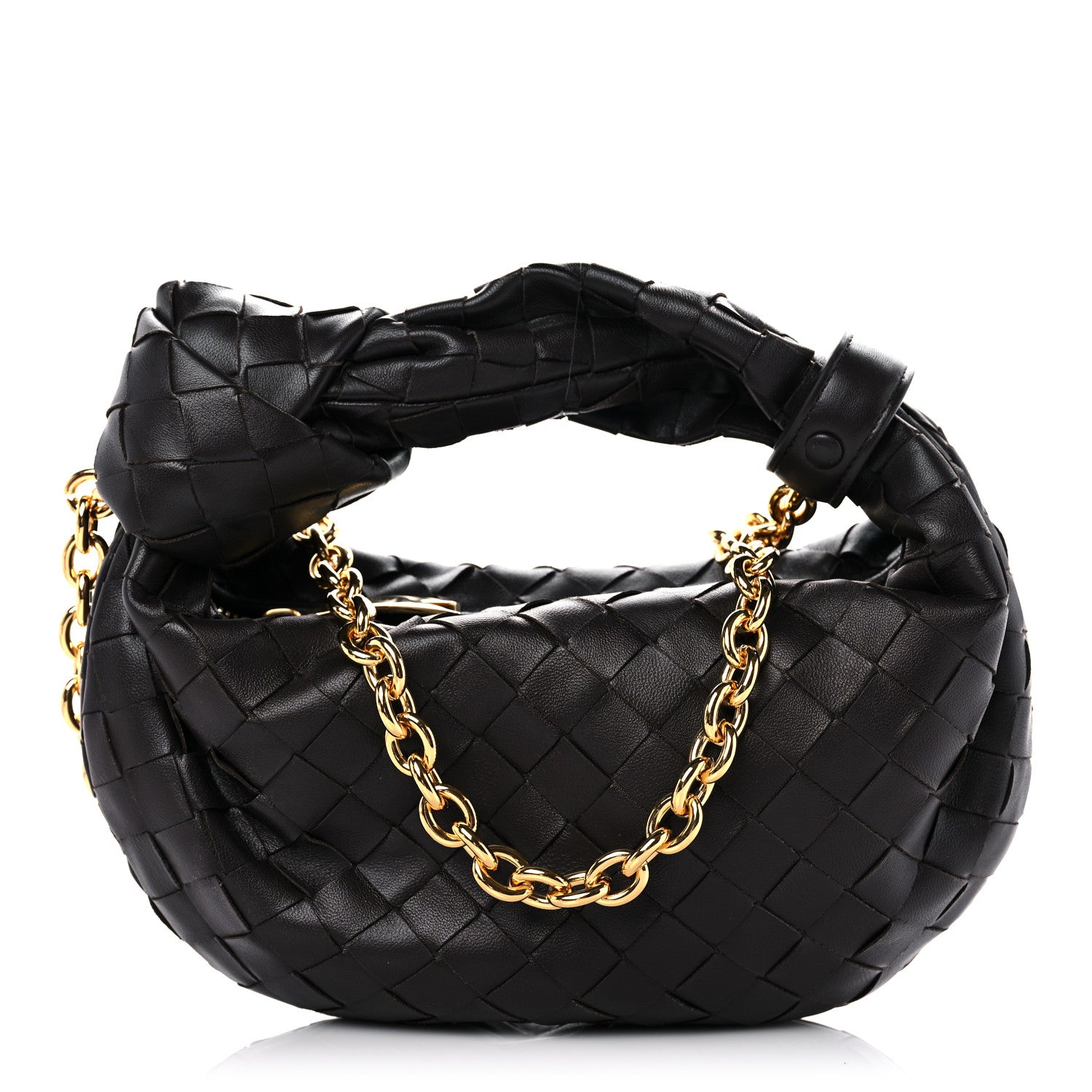 Bottega Veneta Nappa Intrecciato Mini Chain Jodie Fondant 1 of 8