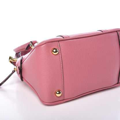 Burberry Derby Calfskin Small Milverton Satchel Mauve Pink 5 of 8