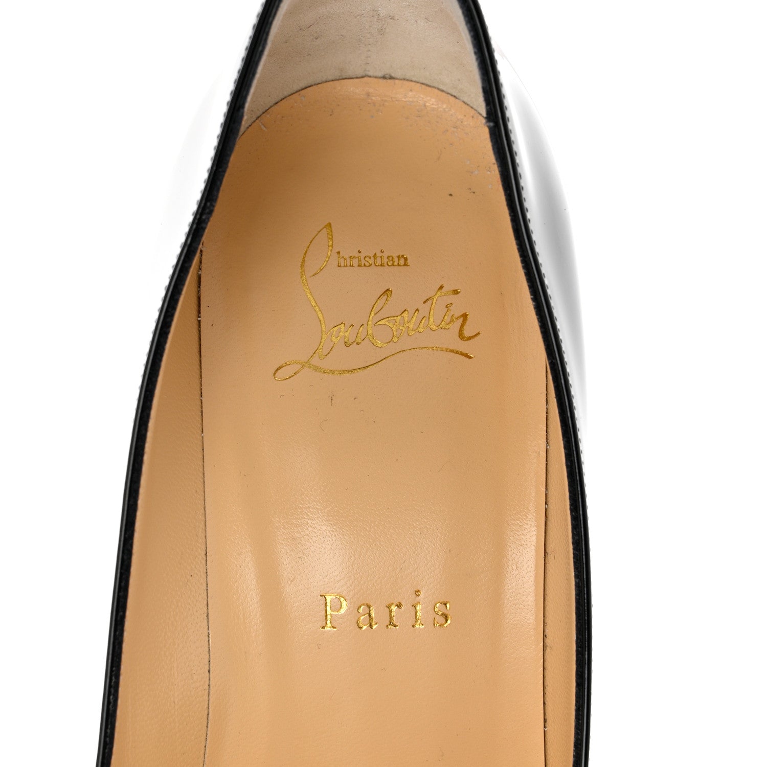 Christian Louboutin Patent Kate 100 Pumps 39 Black 6 of 8