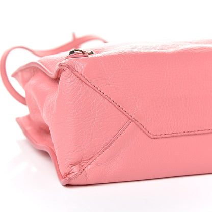 Balenciaga Veau Souple Papier Mini A4 Tote Rose Flamingo 8 of 10