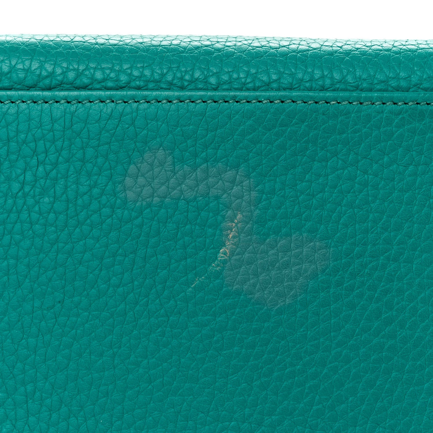 Hermes Taurillon Clemence Kelly Retourne 28 Turquoise 12 of 18