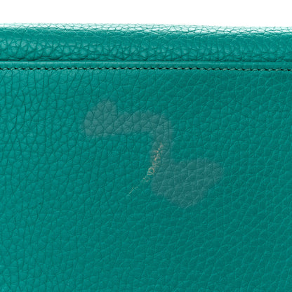 Hermes Taurillon Clemence Kelly Retourne 28 Turquoise 12 of 18