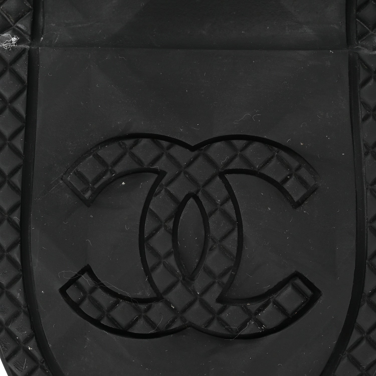 Chanel Caoutchouk CC High Boots 38 Black 8 of 19