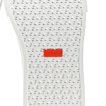 Hermes Calfskin Day Sneakers 38 White 6 of 8