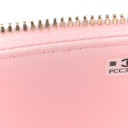 Chanel Caviar Quilted Small Vanity Case With Chain Light Pink 7 of 11