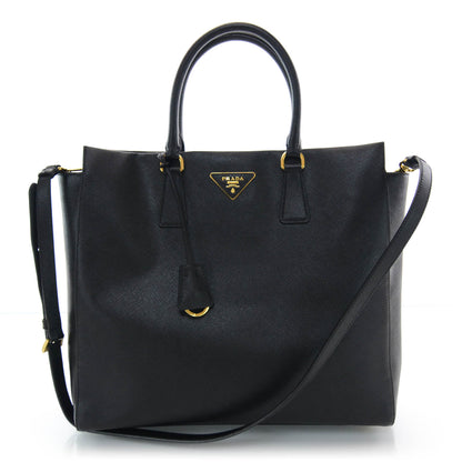 Prada Saffiano Lux Tote Nero Black 1 of 9