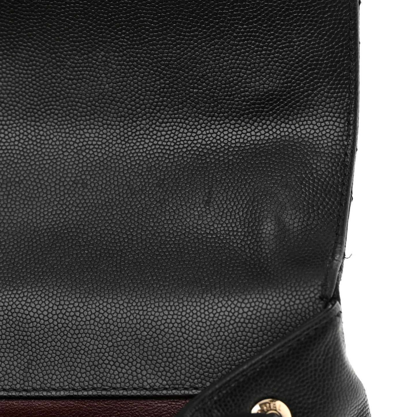 Caviar Quilted Large Business Affinity Flap Black