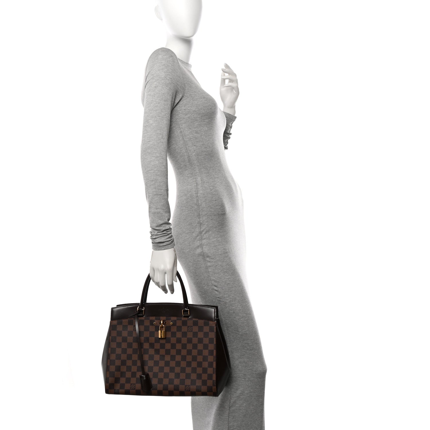 Louis Vuitton Damier Ebene Rivoli MM 2 of 14