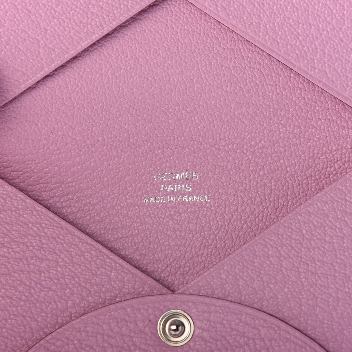Chevre Mysore Calvi Card Case Mauve Sylvestre