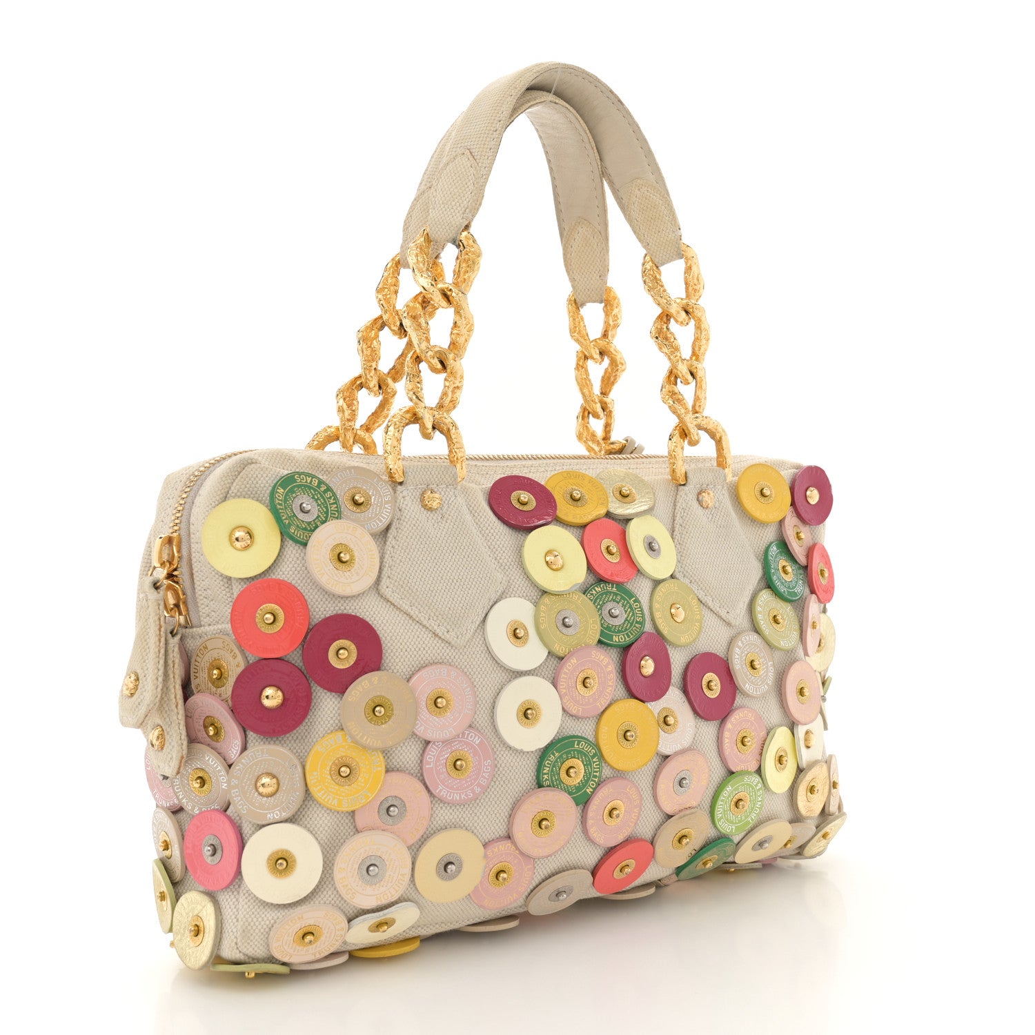 Louis Vuitton Polka Dot Fleurs Tinkerbell Bag 3 of 13