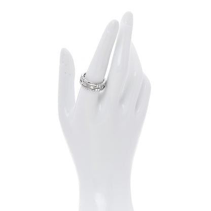 Bulgari 18K White Gold Parentesi Band Ring 58 8.25 2 of 5