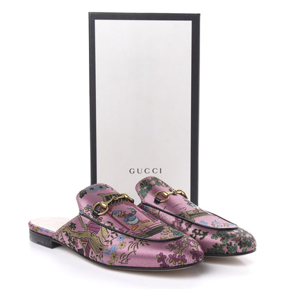Gucci X DISNEY Jacquard Japanese Donald Duck Womens Princetown Slippers 41 Pink Black 9 of 9