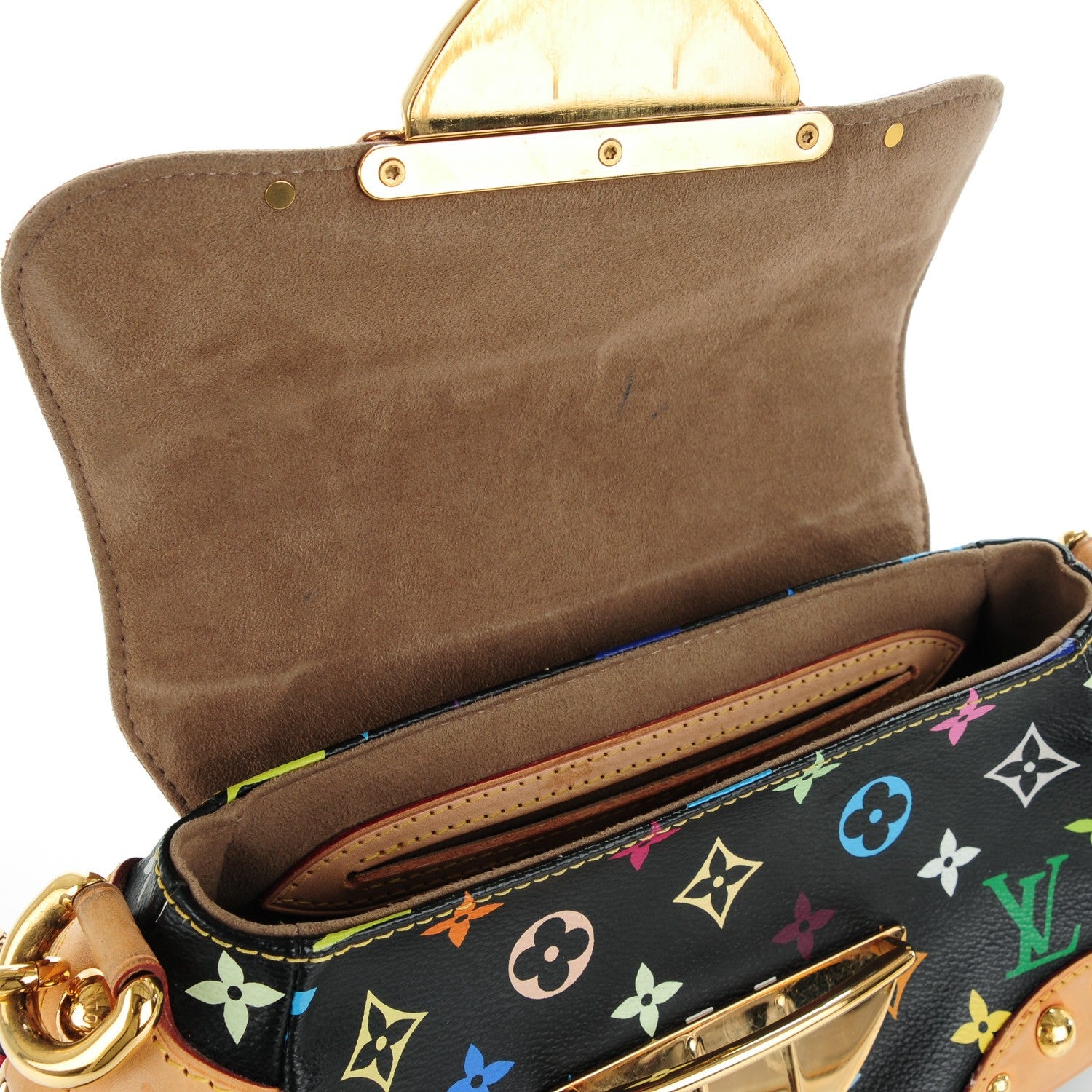 Louis Vuitton Monogram Multicolor Marilyn Black 9 of 9