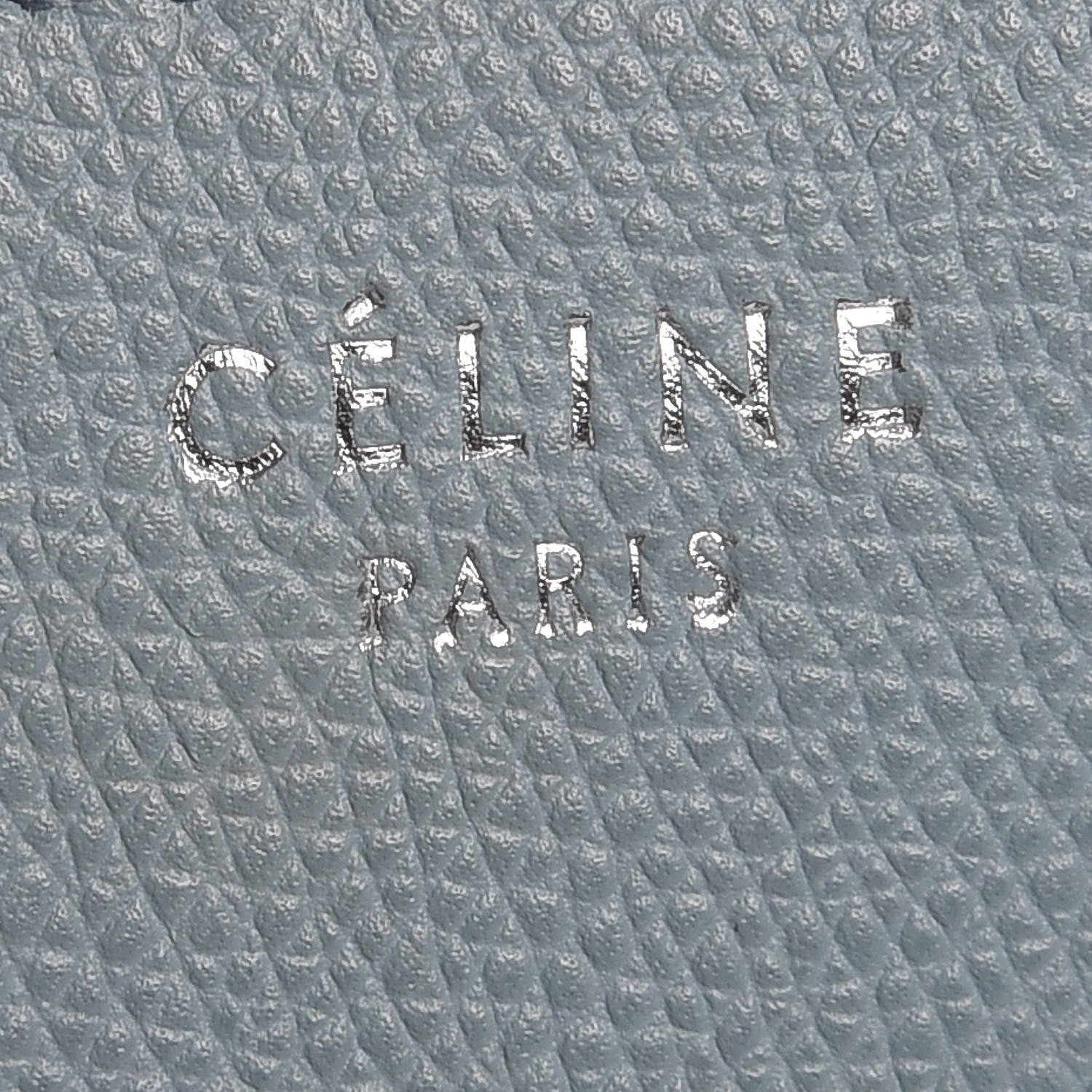 Celine Grained Calfskin Medium Phantom Luggage Sky Blue 7 of 8