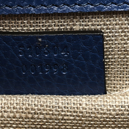 Gucci Dollar Calfskin Small Interlocking G Shoulder Bag Caspian 8 of 10