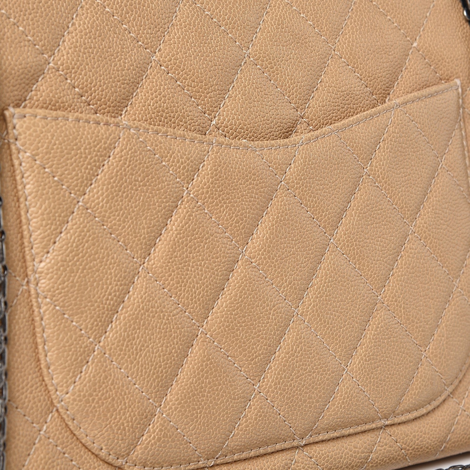 Chanel Caviar Quilted 2.55 Reissue 227 Flap Beige 9 of 10
