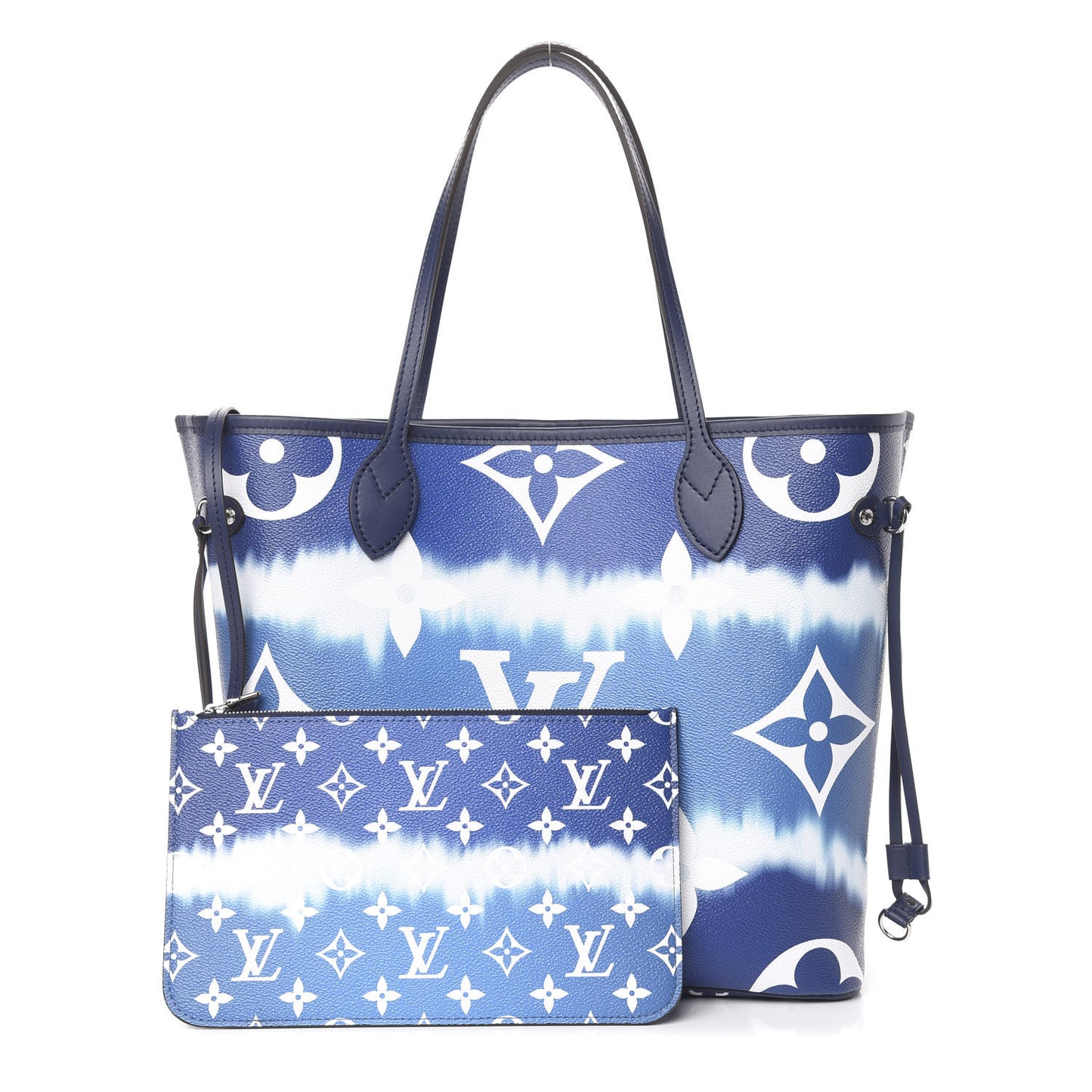 Monogram Escale Neverfull MM Blue