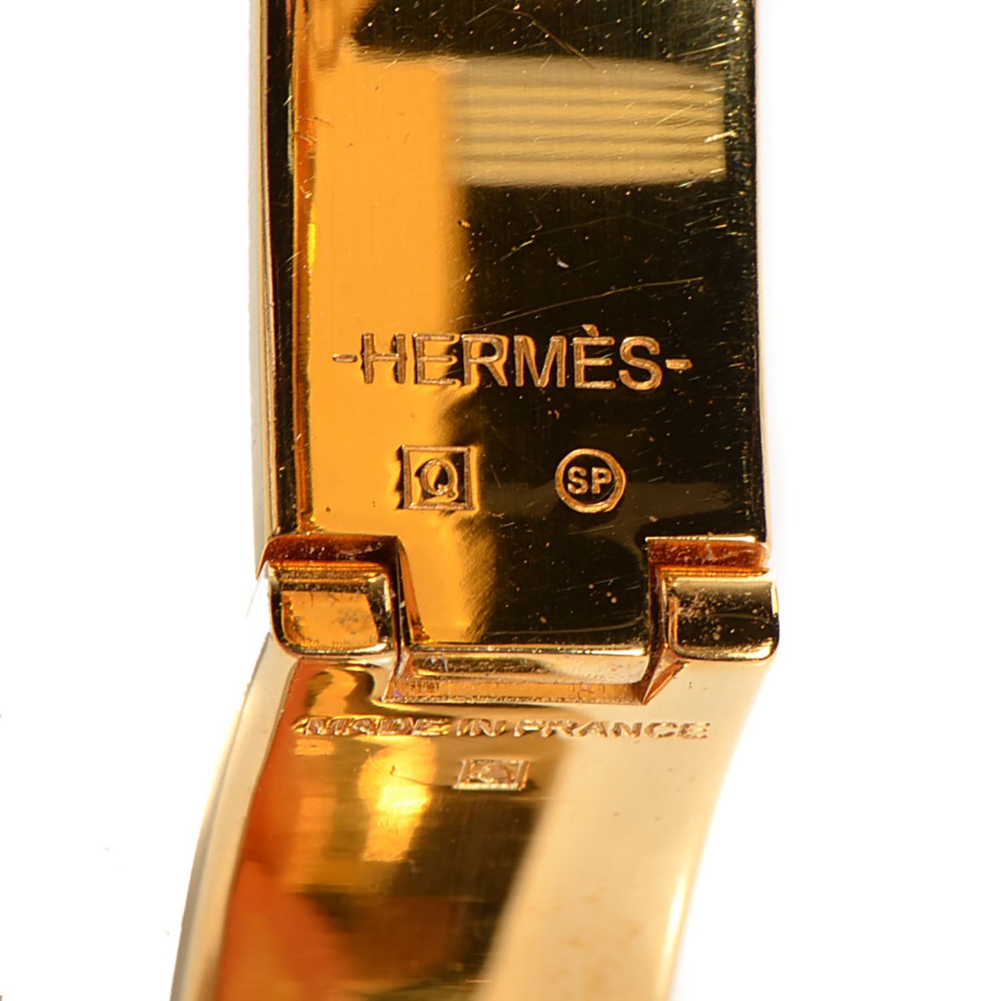 Narrow Enamel H Bracelet PM