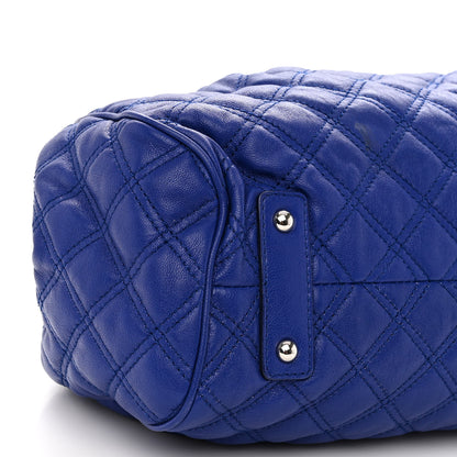Marc Jacobs Calfskin Quilted Stam Blue 9 of 10