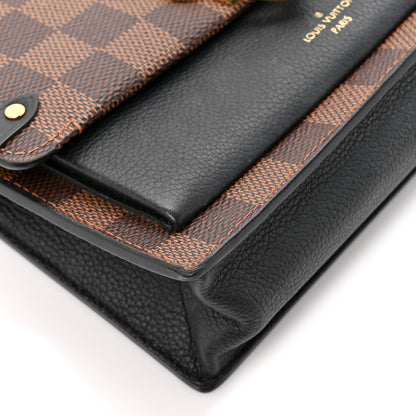 Louis Vuitton Damier Ebene Vavin Chain Wallet Black 8 of 11