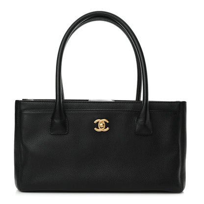 Chanel Caviar Medium Cerf Executive Shopper Tote Black 1 of 12
