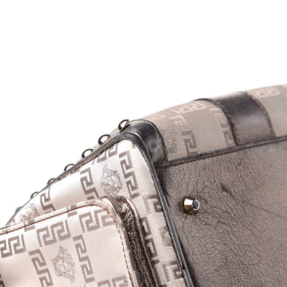 Versace Metallic Calfskin Snap Out Of It Bag Bronze 10 of 28
