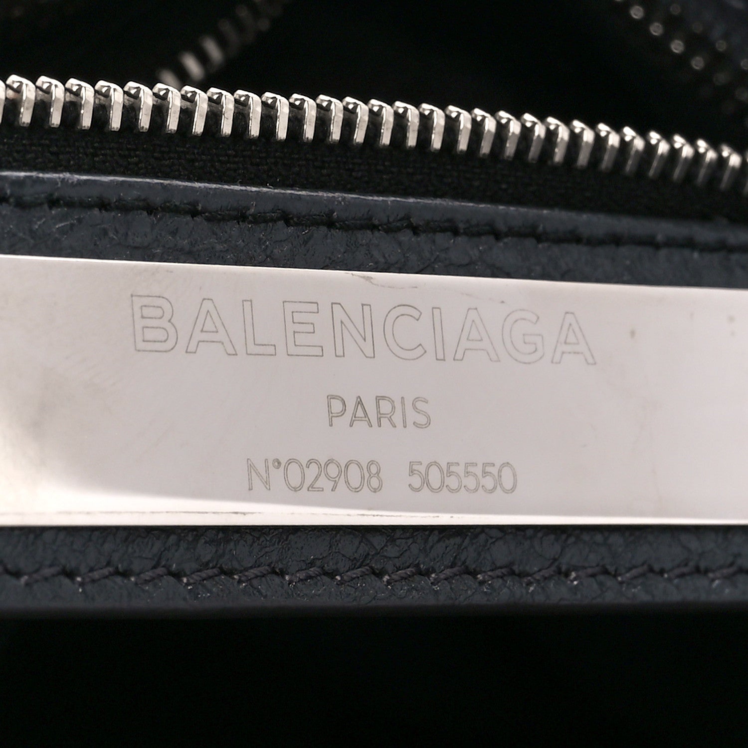 Balenciaga Agneau Classic Silver Hardware City Gris Fossile 8 of 13
