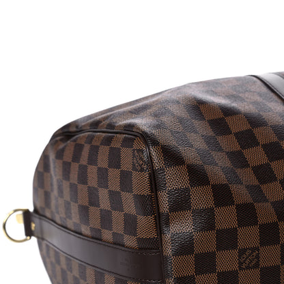 Louis Vuitton Damier Ebene Keepall Bandouliere 45 8 of 15
