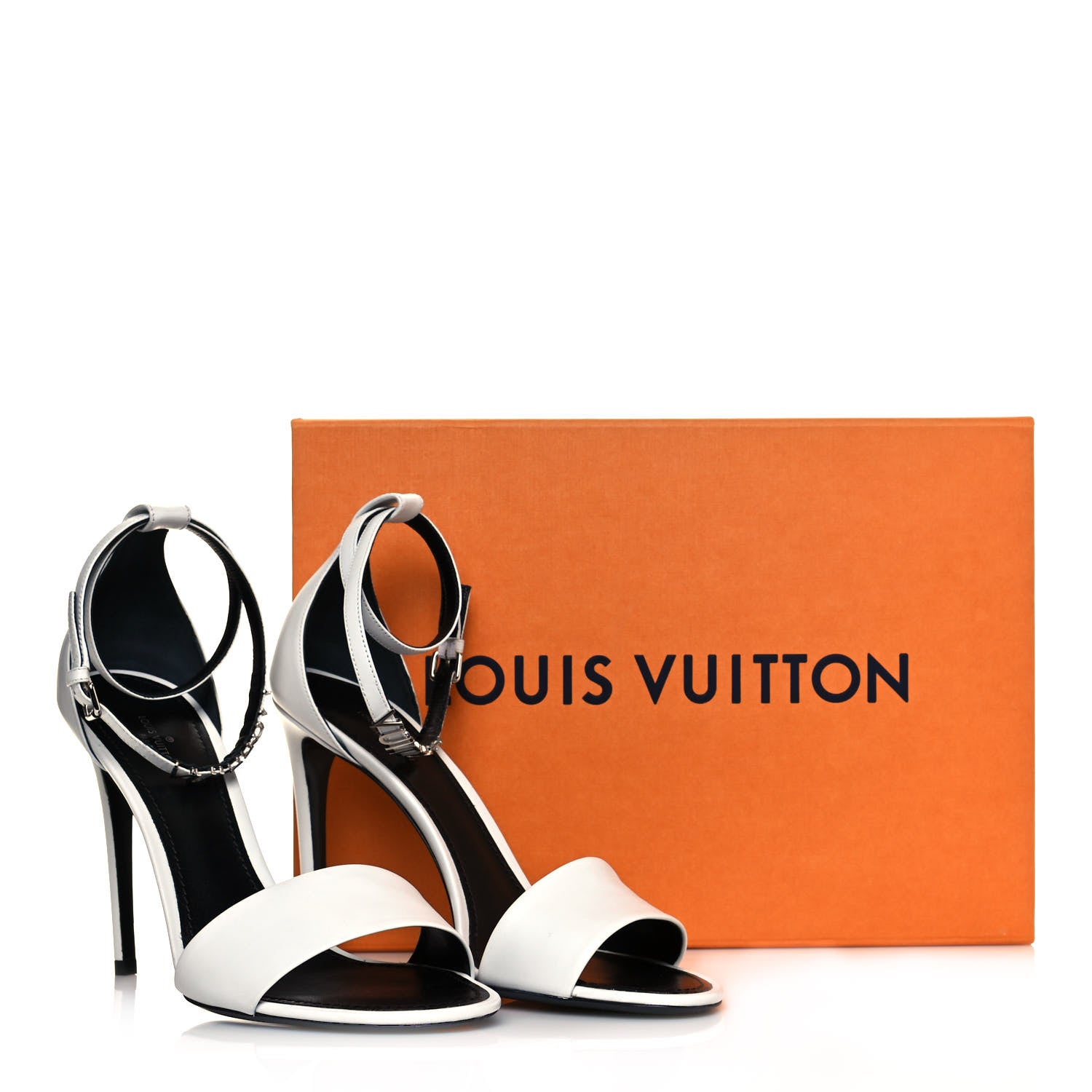 Louis Vuitton Calfskin Call Back Sandals 40 White 9 of 9