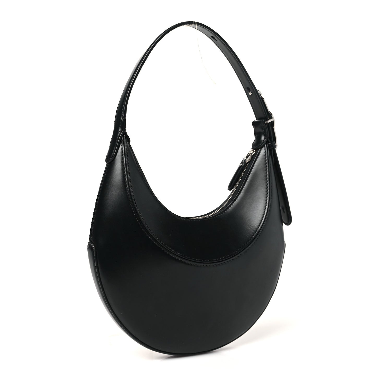 Super Lux Calfskin Mini Pimlico Hobo Black