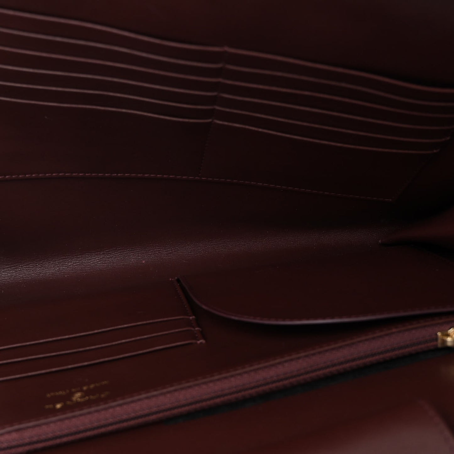 Aged Calfskin Quilted 2.55 Reissue Pouch With Handle Black