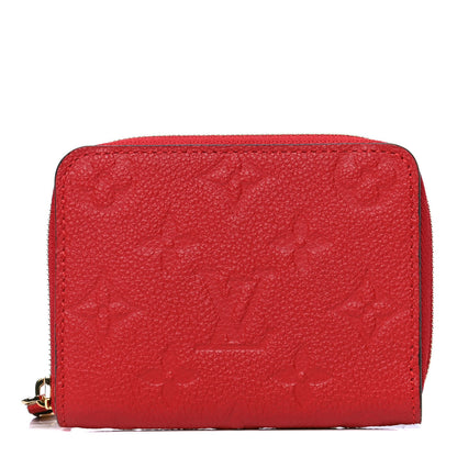 Louis Vuitton Empreinte Zippy Coin Purse Cherry 1 of 4