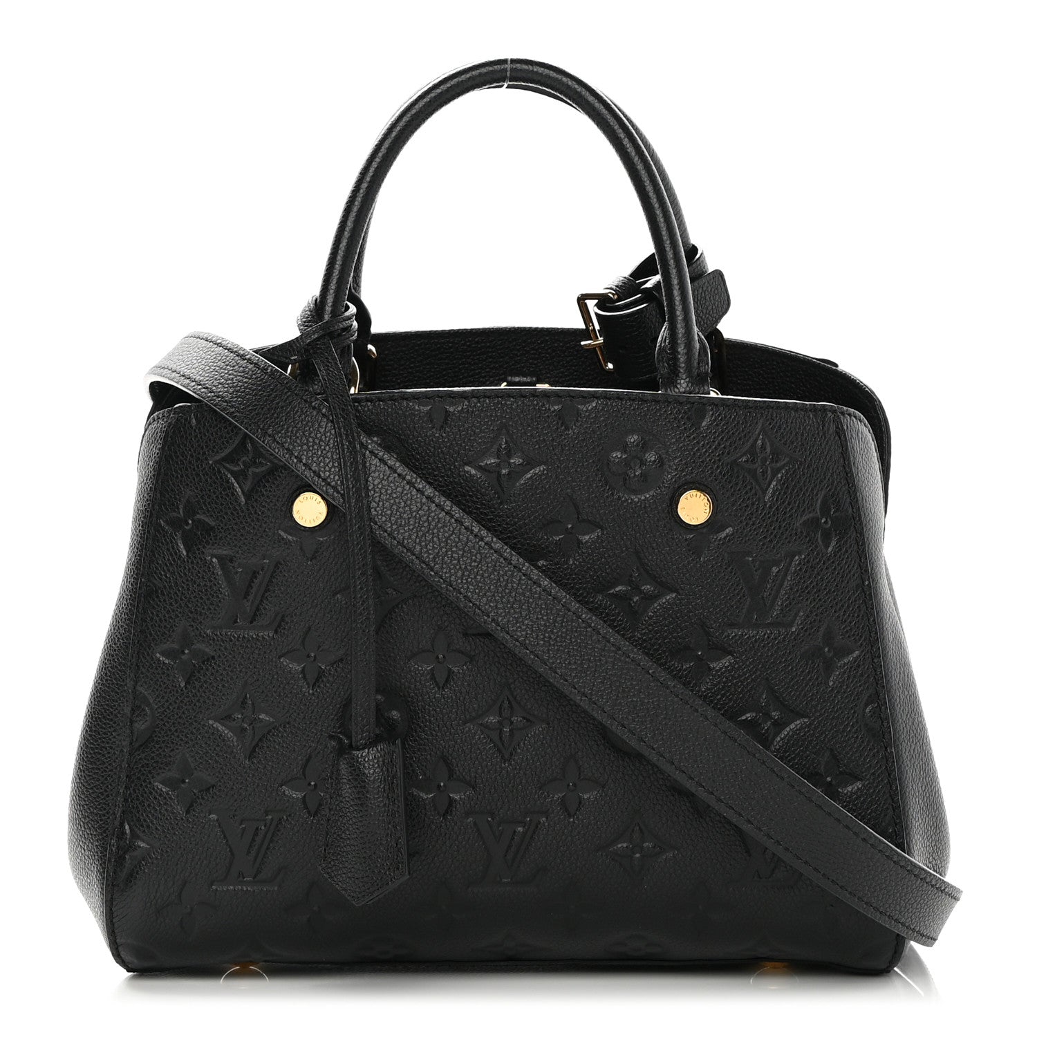 Louis Vuitton Empreinte Montaigne BB Black 1 of 10