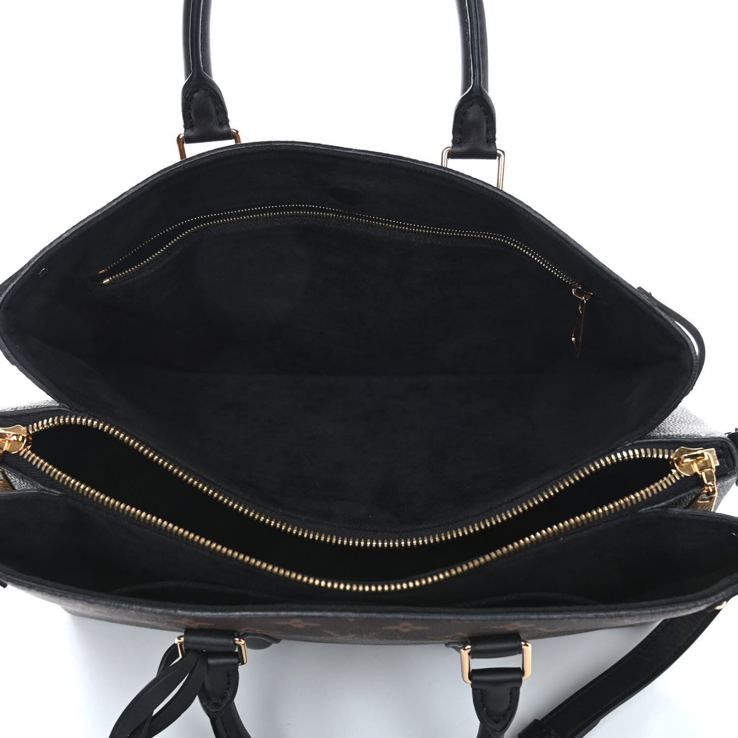 Louis Vuitton Monogram Soufflot MM Black 4 of 10