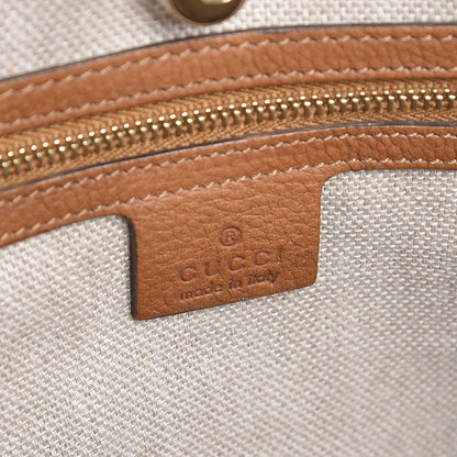 Gucci Calfskin Medium Marrakech Tote Camel 6 of 11