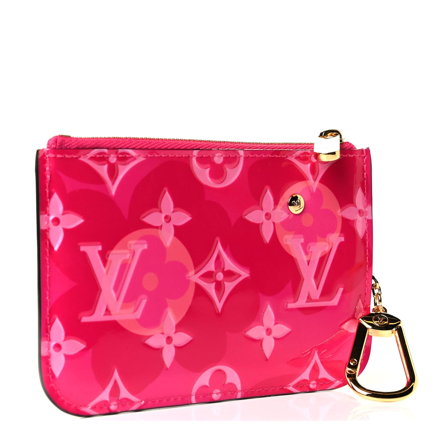 Louis Vuitton Vernis Valentine Key Pouch Fuchsia 2 of 4