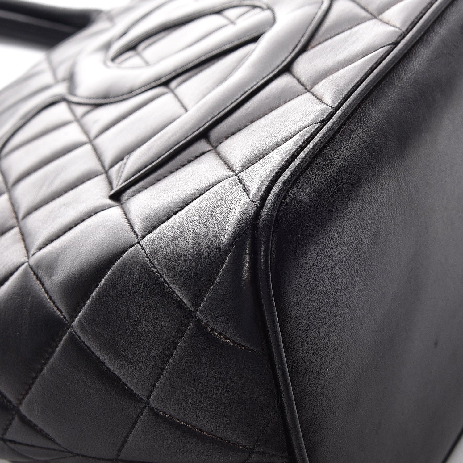 Chanel Lambskin Quilted Medallion Tote Black 9 of 12